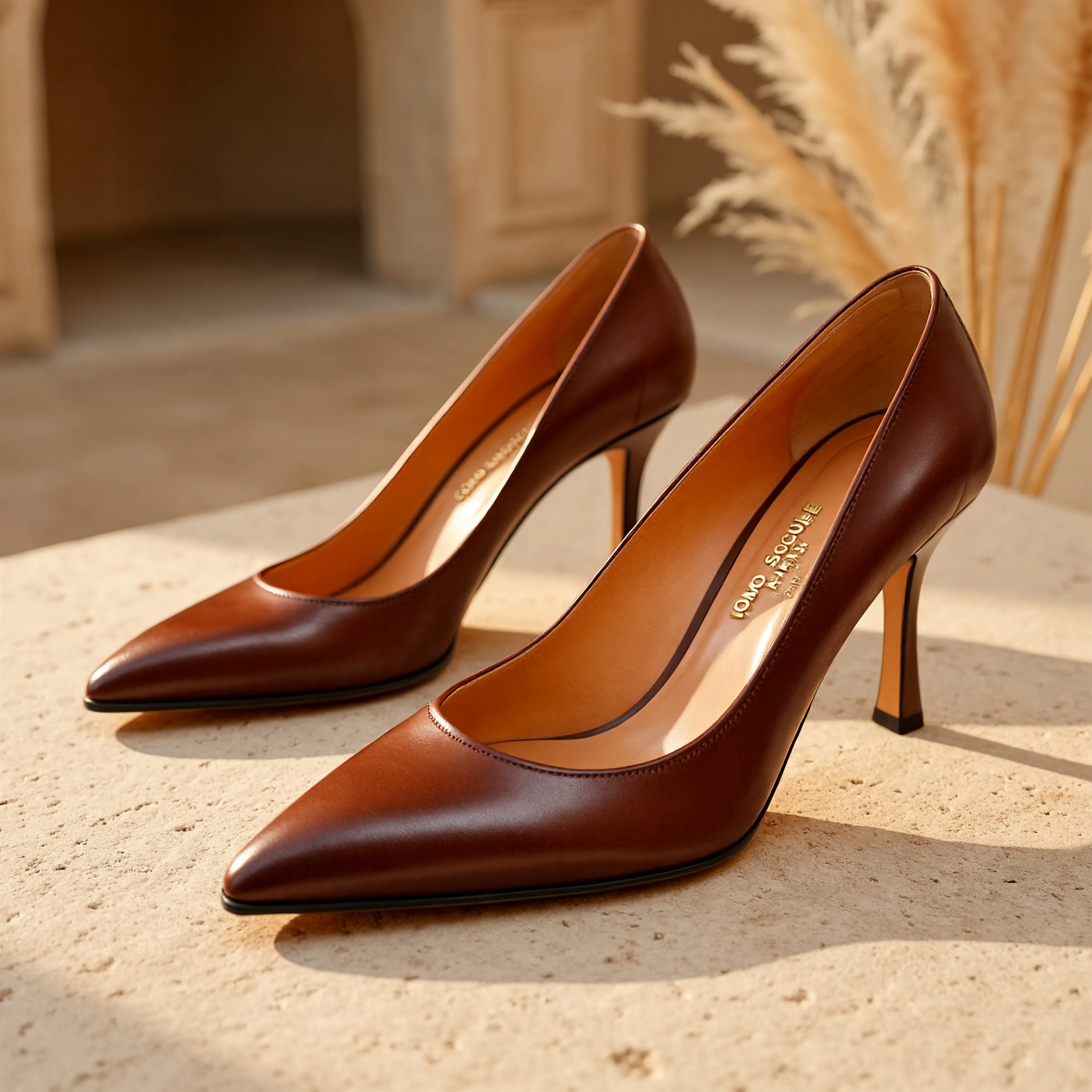 Escarpin Como Socque Paris chocolat